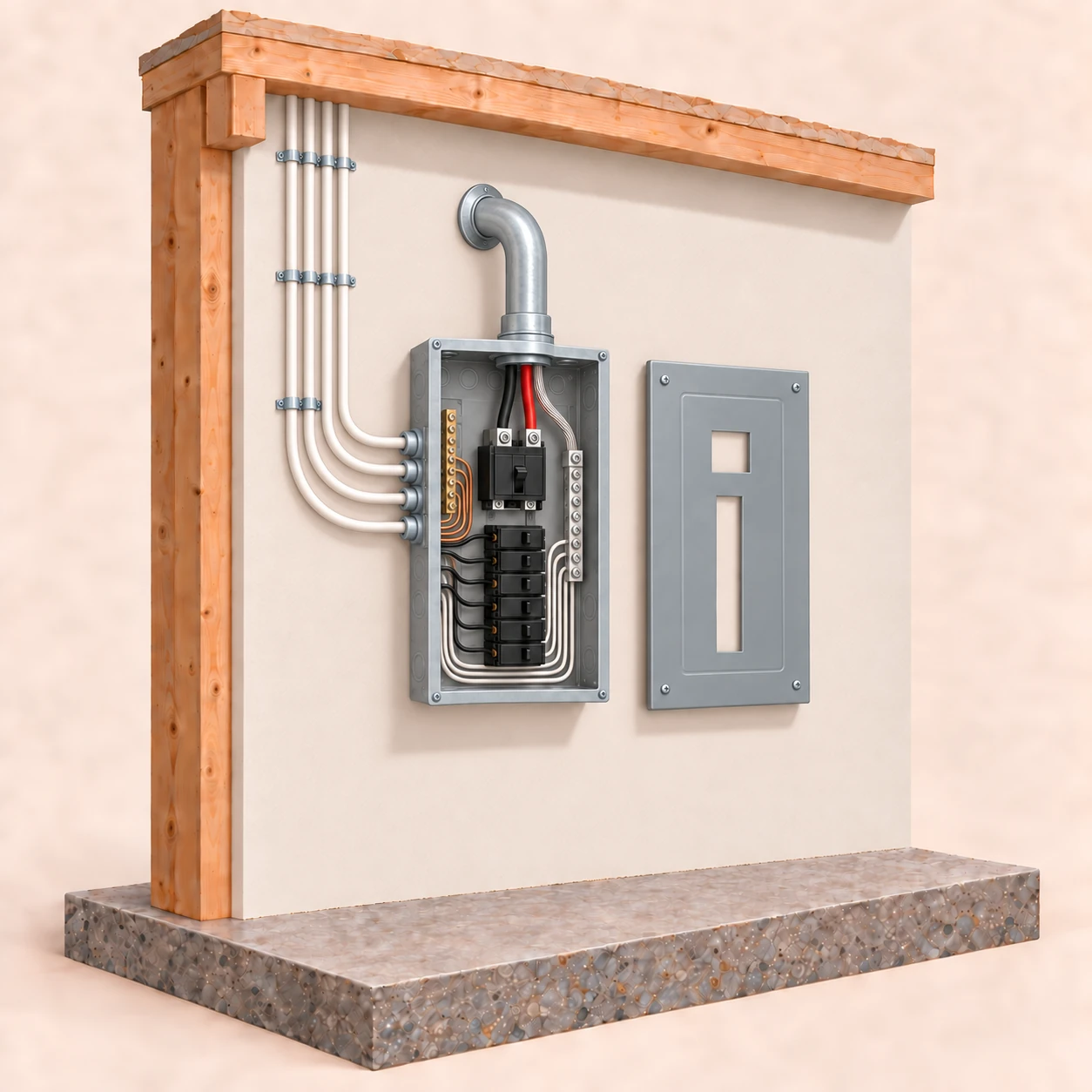 Detailed illustration: Electrical